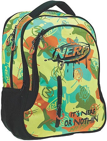Sac à dos 'NERF' camouflage 46 cm – 2 compartiments zippés