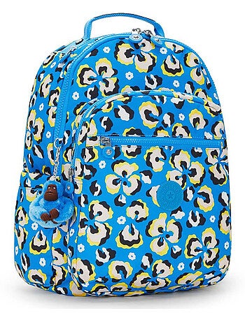 Sac à dos ordinateur Seoul 'Leopard Floral' 15 pouces – Kipling