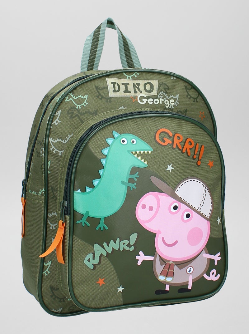 Sac à dos 'Peppa Pig' Kaki - Kiabi