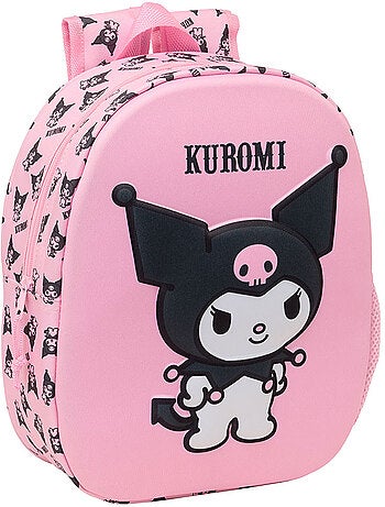 Sac à dos préscolaire 3D Kuromi moulé SAFTA