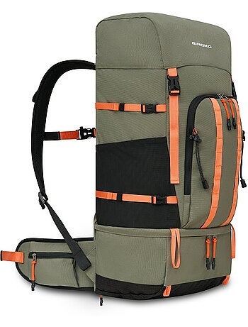 Sac à dos randonnée 50l housse imperméable randonnée homme et femme venture