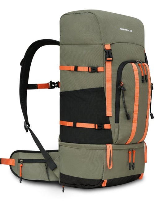 Sac à dos randonnée 50l housse imperméable randonnée homme et femme venture - Kiabi