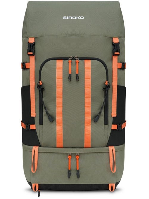 Sac à dos randonnée 50l housse imperméable randonnée homme et femme venture - Kiabi