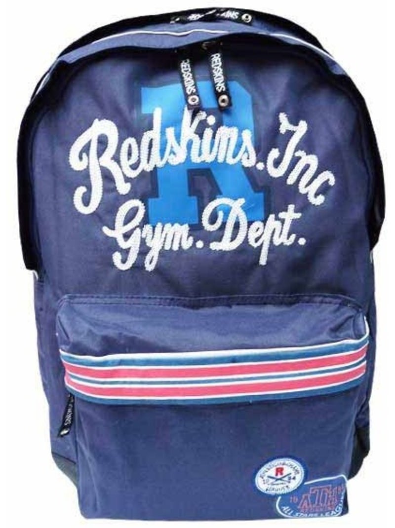 Sac à dos Redskins Gym Department 2 compartiments zippés 45 cm Bleu marine - Kiabi