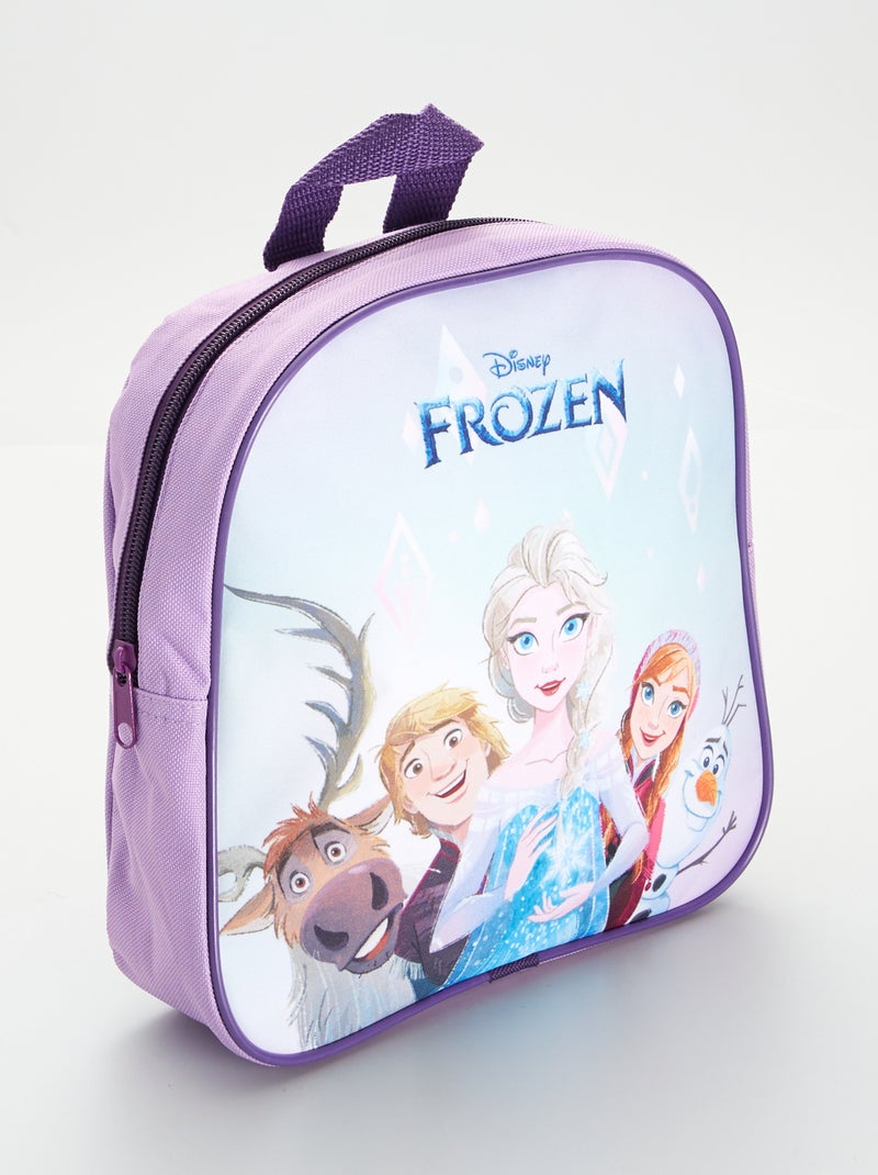 Sac à dos 'Reine des Neiges' Violet - Kiabi