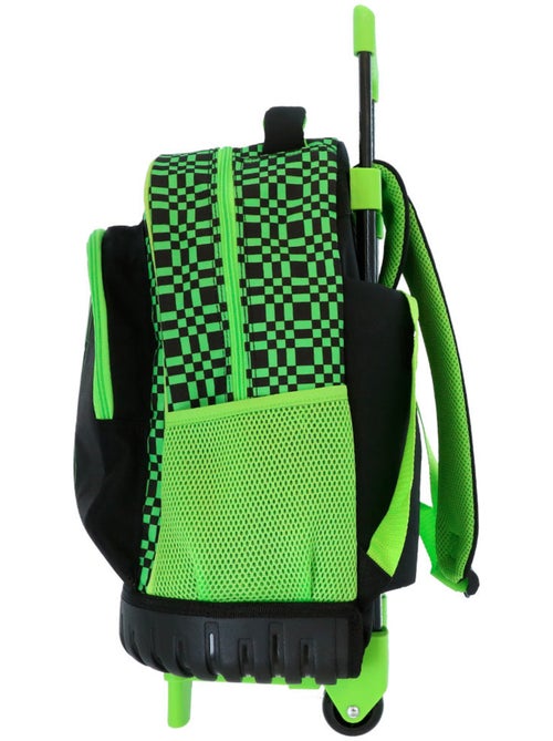 Sac à dos roulant Minecraft Creeper 43 cm 29 L 4 roues MINECRAFT - Kiabi Sac à dos roulant Minecraft Creeper 43 cm 29 L 4 roues MINECRAFT - Kiabi