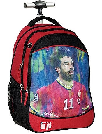 Sac à dos roulettes foot Salah 48 cm – 2 poches zippées – CMP