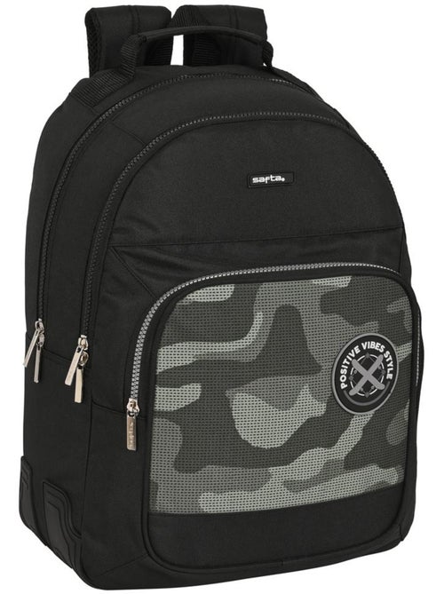 Sac à dos SAFTA Black Stone – 2 compartiments zippés 42 x 32 x 15 cm SAFTA - Kiabi Sac à dos SAFTA Black Stone – 2 compartiments zippés 42 x 32 x 15 cm SAFTA - Kiabi