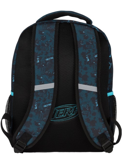 Sac à dos scolaire 2 compartiments grande capacité NERF Splash bleu - Kiabi Sac à dos scolaire 2 compartiments grande capacité NERF Splash bleu - Kiabi
