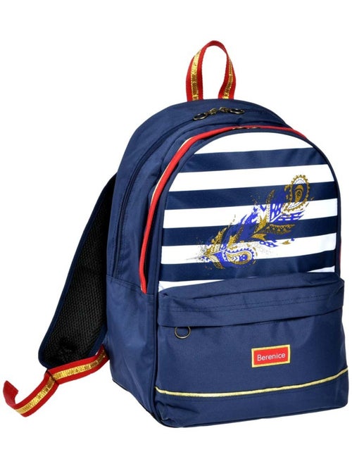 Sac à dos scolaire 45 cm BERENICE – 2 compartiments zippés - Kiabi Sac à dos scolaire 45 cm BERENICE – 2 compartiments zippés - Kiabi