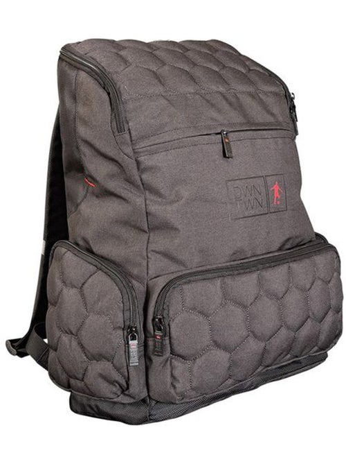 Sac à dos scolaire 'DWN TWN' Polygone 43 cm rembourré zips multiples - Kiabi