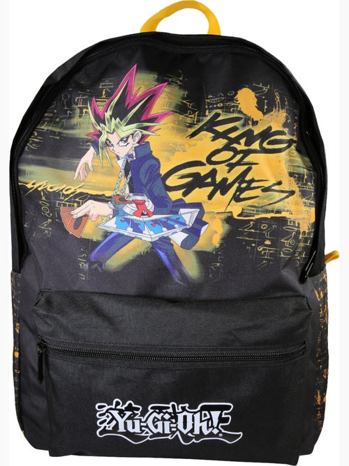 Sac à dos scolaire enfant 1 compartiment YU-GI-OH King of Game noir - Kiabi Sac à dos scolaire enfant 1 compartiment YU-GI-OH King of Game noir - Kiabi