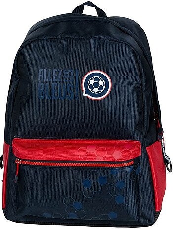 Sac à dos scolaire haut de gamme allez les bleus 42 cm