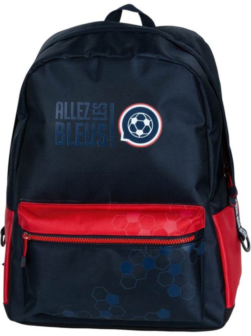 Sac à dos scolaire haut de gamme Allez les Bleus 42 CM - Kiabi Sac à dos scolaire haut de gamme Allez les Bleus 42 CM - Kiabi