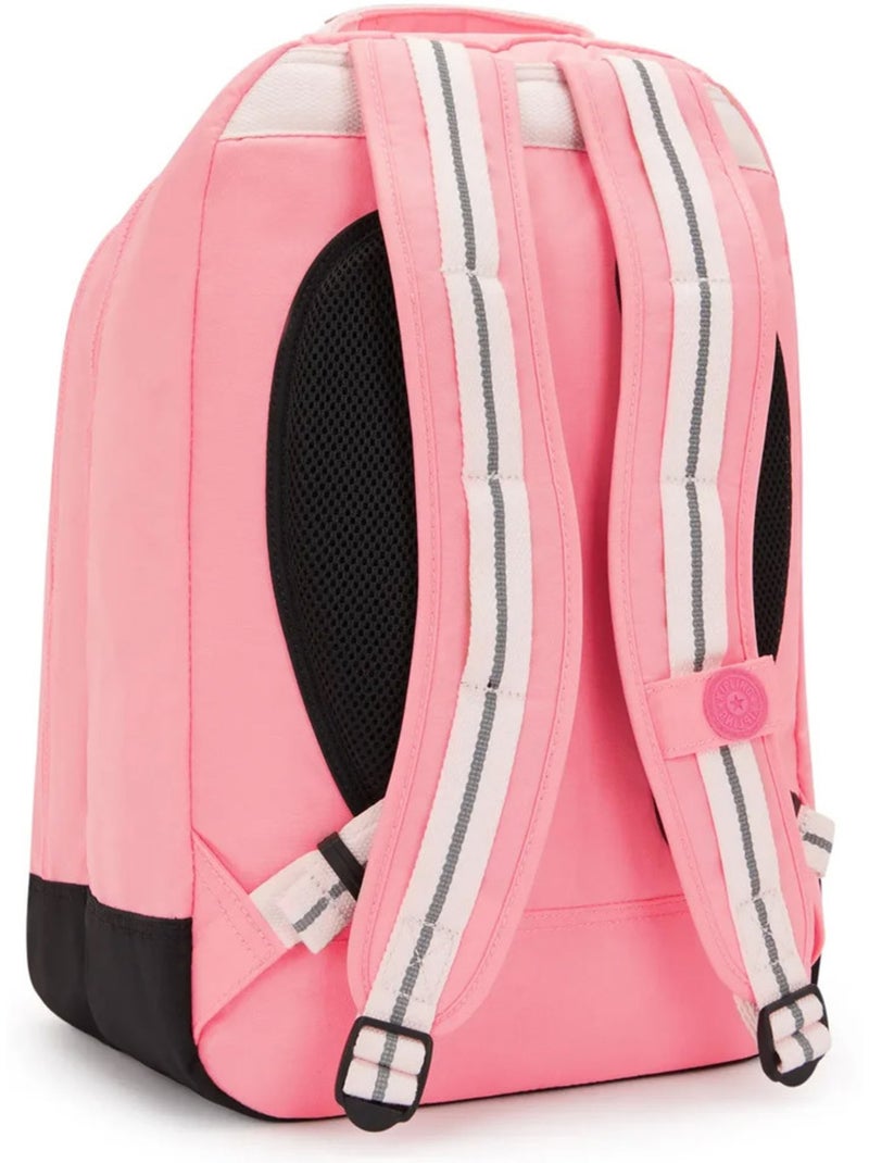 Sac à dos scolaire Kipling Class Room polyester motif Coral Sea Rose - Kiabi