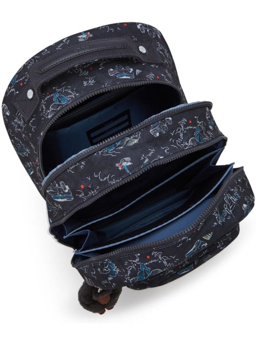 Sac à dos scolaire Kipling Class Room polyester motif Jungle Fun Race - Kiabi Sac à dos scolaire Kipling Class Room polyester motif Jungle Fun Race - Kiabi