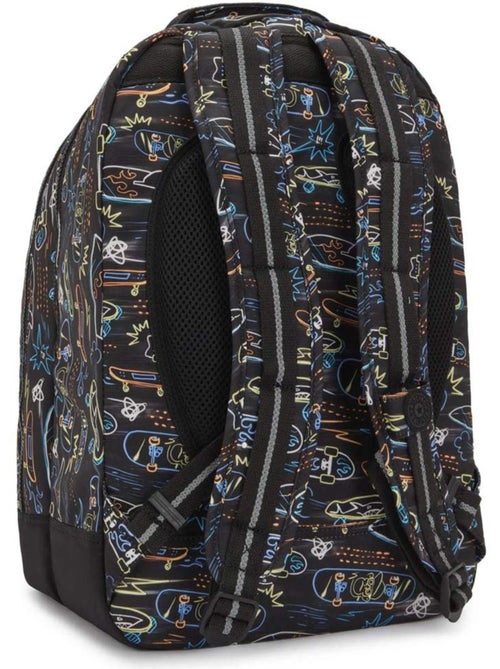 Sac à dos scolaire Kipling Class Room polyester motif Neon Skate - Kiabi Sac à dos scolaire Kipling Class Room polyester motif Neon Skate - Kiabi