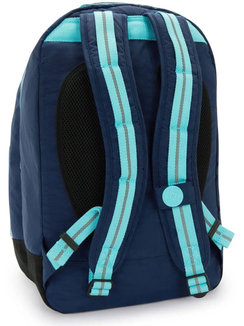 Sac à dos scolaire Kipling Class Room polyester motif Resort Navy Bleu Rose Bleu - Kiabi