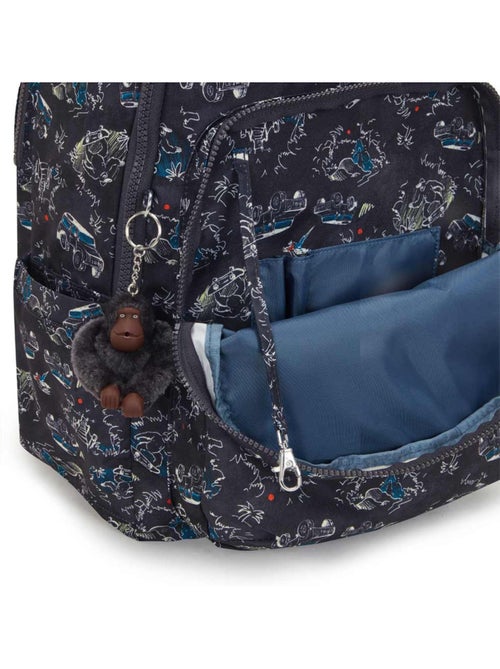 Sac à dos scolaire kipling seoul en tissu synthétique imprimé - Kiabi Sac à dos scolaire kipling seoul en tissu synthétique imprimé - Kiabi