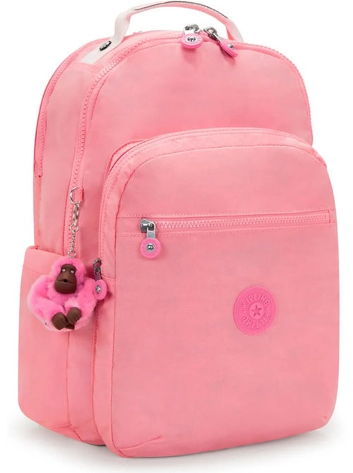Sac à Dos Scolaire Kipling Seoul Lap Coral Sea 44 CM - avec poche protectrice pour ordinateur - Kiabi Sac à Dos Scolaire Kipling Seoul Lap Coral Sea 44 CM - avec poche protectrice pour ordinateur - Kiabi
