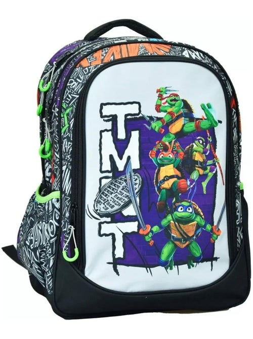 Sac à dos scolaire licence Teenage Mutant Ninja Turtles Tortue Ninja 45 CM - Kiabi