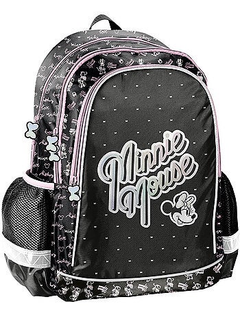 Sac à dos scolaire Minnie imprimé licence Disney