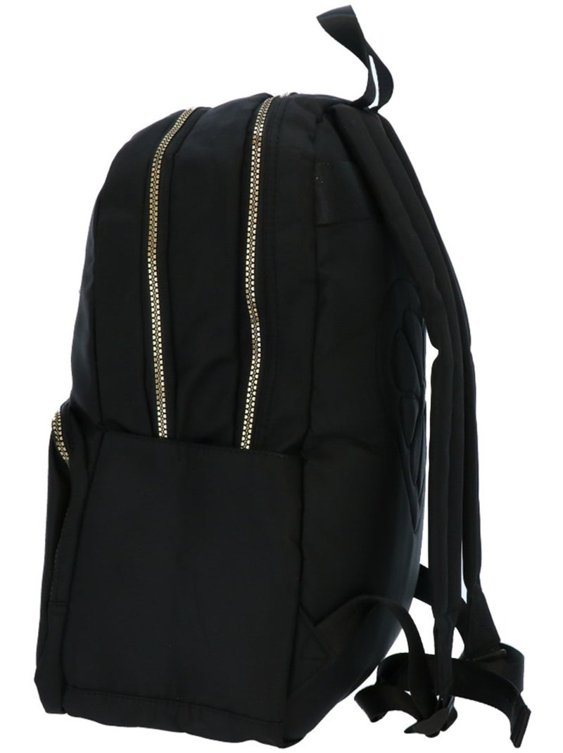 Sac à dos scolaire Miss Lemonade CMP aspect mat avec applique pailletée Noir - Kiabi