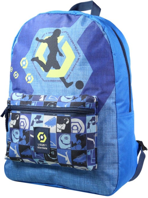 Sac à dos scolaire polyester Ligue 1 Football 40 CM - Kiabi