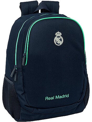 Sac à dos scolaire real madrid sous licence 23 l polyester 44x32x16
