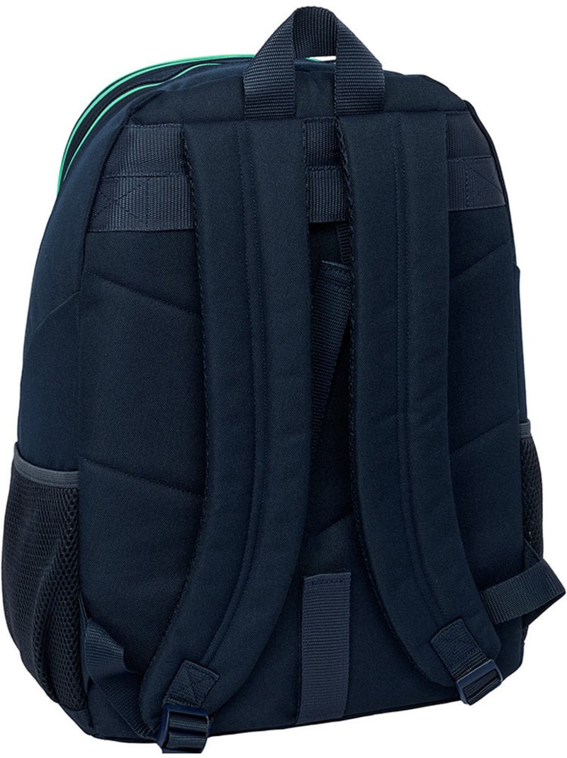 Sac à dos scolaire Real Madrid sous licence 23 L polyester 44x32x16 Bleu marine - Kiabi
