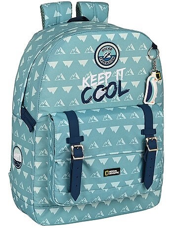 Sac à dos scolaire recyclé 14 L National Geographic Safta