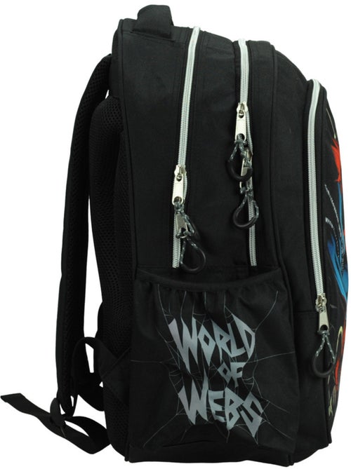 Sac à dos scolaire Spider-Man en textile résistant Spiderman - Kiabi Sac à dos scolaire Spider-Man en textile résistant Spiderman - Kiabi