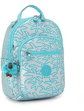 Sac à dos Seoul S 35 cm motif feuilles 'Kipling' 14 L – Kipling
