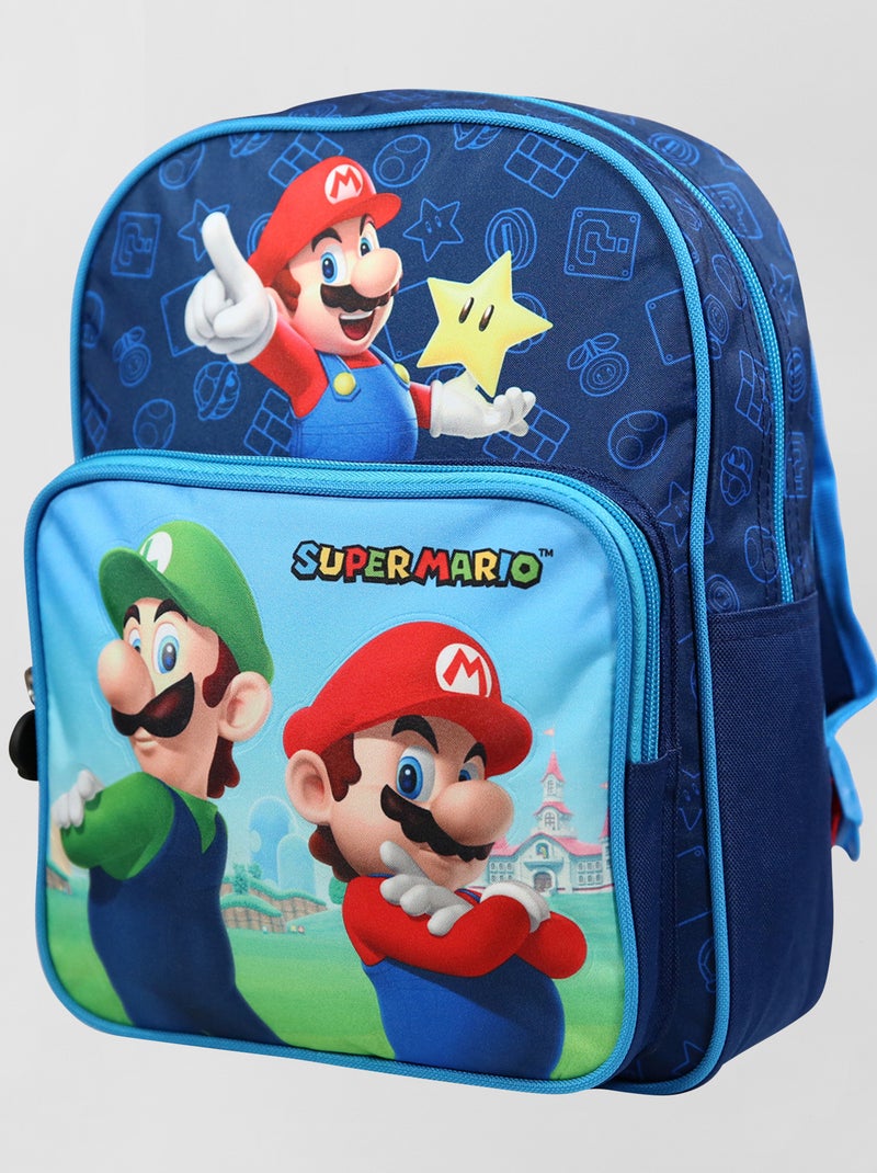 Sac à dos 'Super Mario' bleu - Kiabi