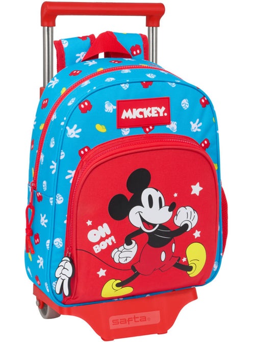 Sac à Dos Trolley Maternelle Mickey Mouse "Oh Boy" 34 CM - Kiabi Sac à Dos Trolley Maternelle Mickey Mouse "Oh Boy" 34 CM - Kiabi