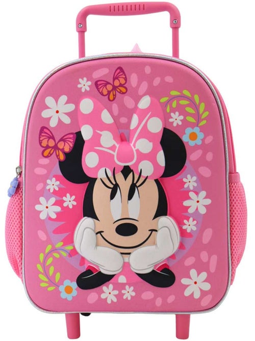 Sac à Dos Trolley Minnie Flowers idéal enfant de maternelle 32 CM - Kiabi Sac à Dos Trolley Minnie Flowers idéal enfant de maternelle 32 CM - Kiabi