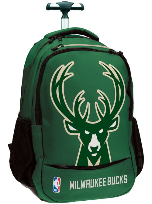 Sac à dos trolley NBA équipe Milwaukee Bucks Basket USA 48 CM - Kiabi Sac à dos trolley NBA équipe Milwaukee Bucks Basket USA 48 CM - Kiabi
