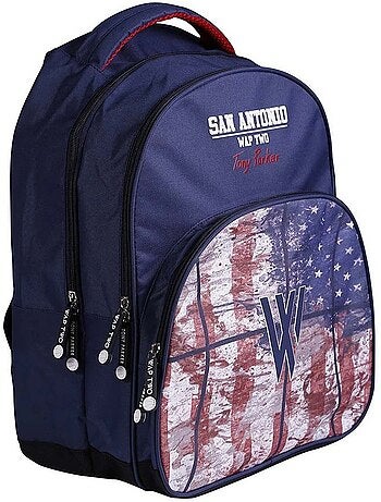 Sac à dos Wap Two Tony Parker 43 cm 2 zips