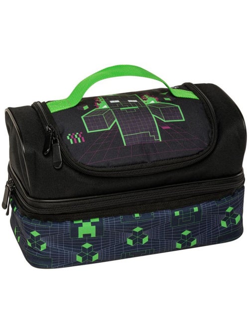 Sac à goûter – 'Minecraft' – isotherme Zombie 21 CM - Kiabi Sac à goûter – 'Minecraft' – isotherme Zombie 21 CM - Kiabi