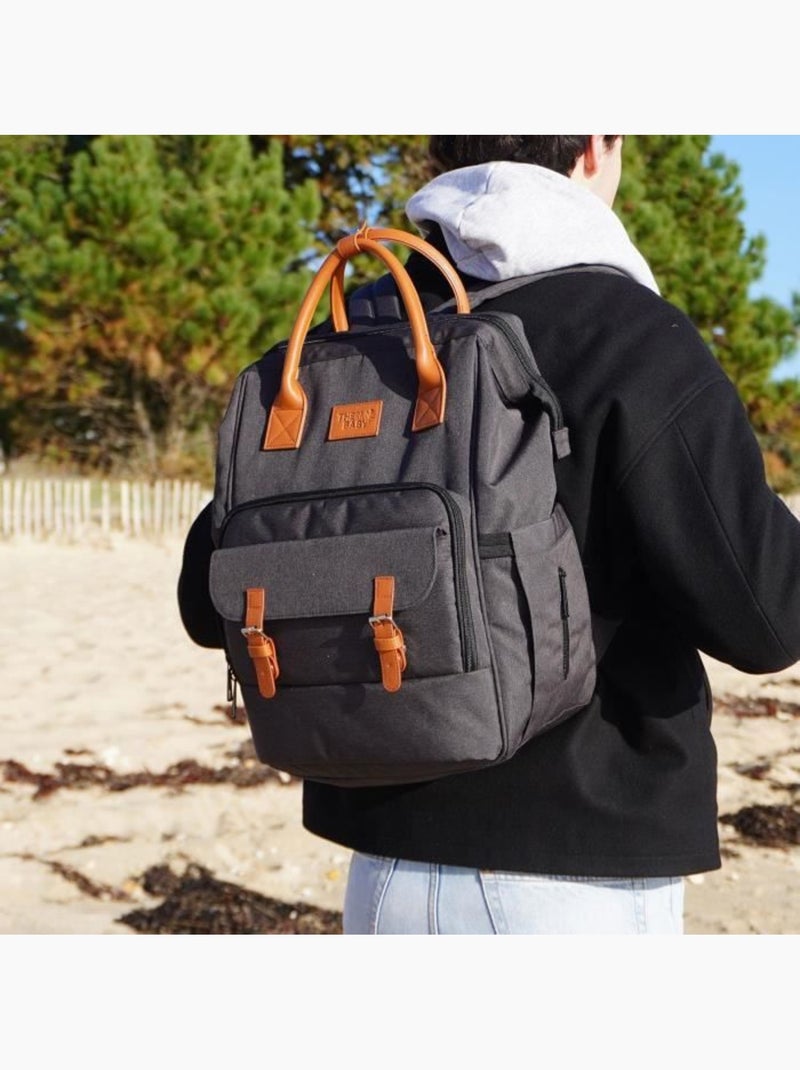 Sac à langer - thermobaby - escapade - élégant et fonctionnel Gris - Kiabi