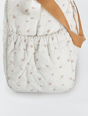 Sac à langer avec tapis et attache poussette