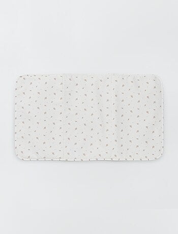 Sac à langer avec tapis et attache poussette