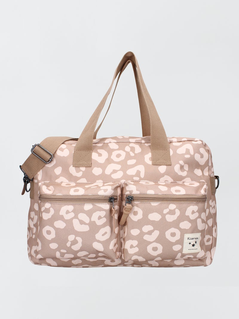 Sac à langer imprimé Beige - Kiabi