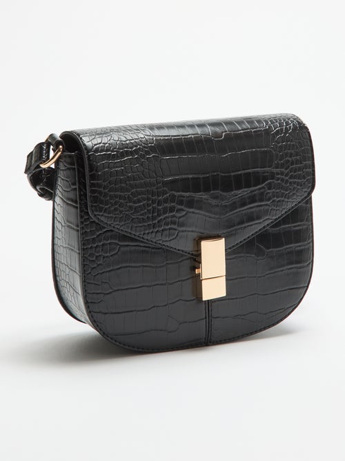 Sac à main en simili effet croco - Kiabi Sac à main en simili effet croco - Kiabi