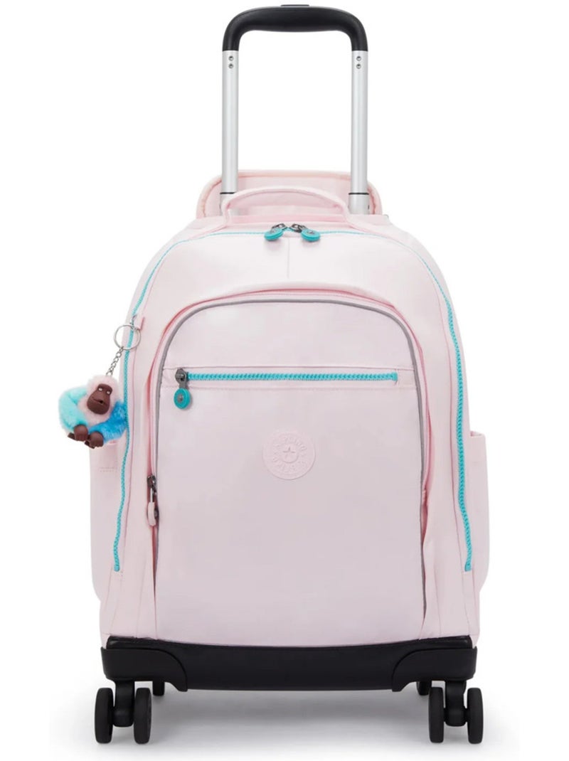 Sac à roulettes à dos Kipling New Zea 50 cm 4 roues 360° ordinateur Rose - Kiabi
