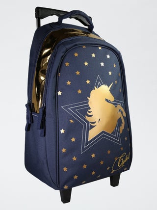 Sac à roulettes Licorne
