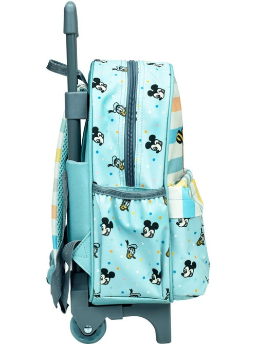 Sac à Roulettes maternelle Donald et Mickey 30 CM - Trolley scolaire enfant - Kiabi Sac à Roulettes maternelle Donald et Mickey 30 CM - Trolley scolaire enfant - Kiabi