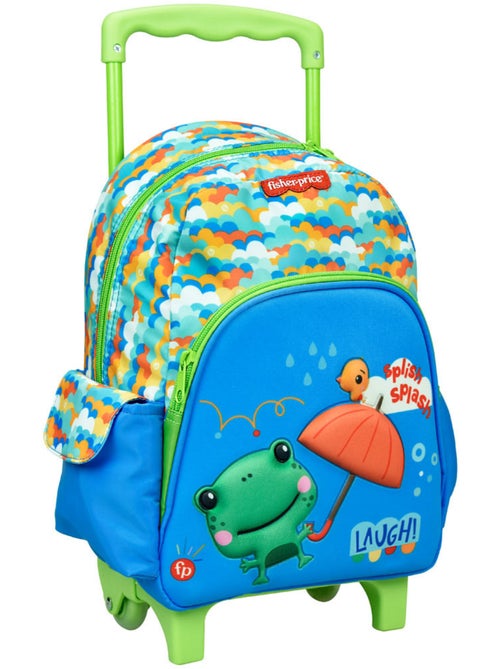 Sac à roulettes maternelle motif grenouille Fisher-Price 30 CM - Kiabi Sac à roulettes maternelle motif grenouille Fisher-Price 30 CM - Kiabi