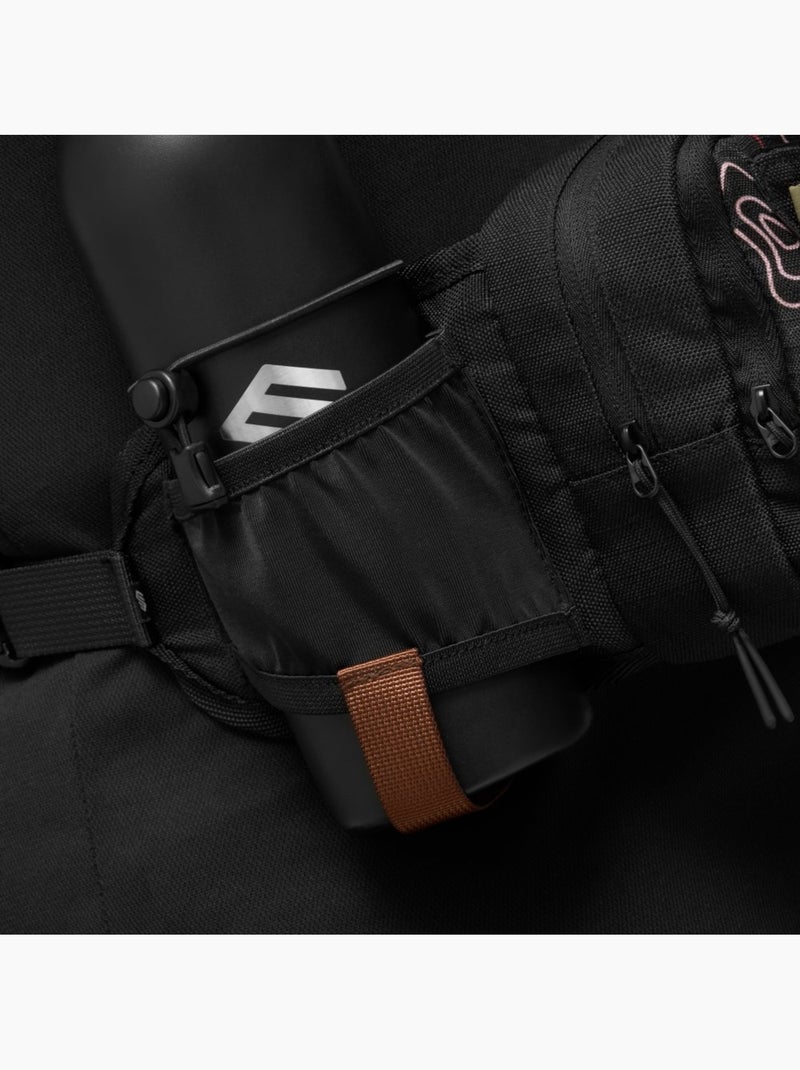 Sac banane 5l multifonction randonnée homme et femme narrows Noir - Kiabi