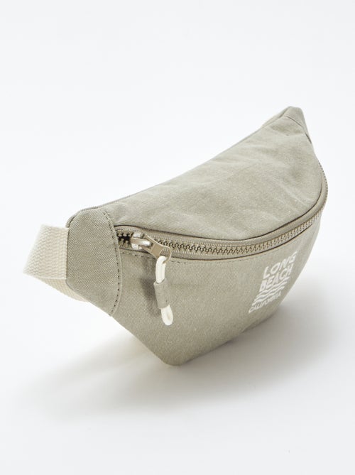 Sac banane en toile - Kiabi